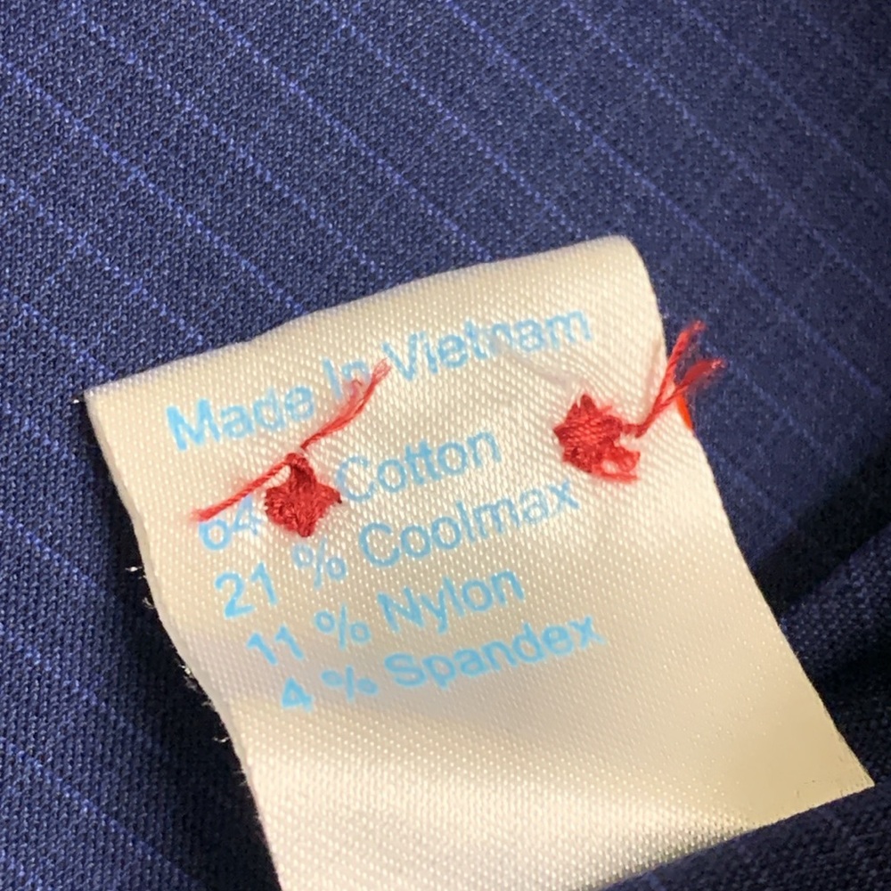 Mens Twillory Performance Button Down Solid Casua… - image 6